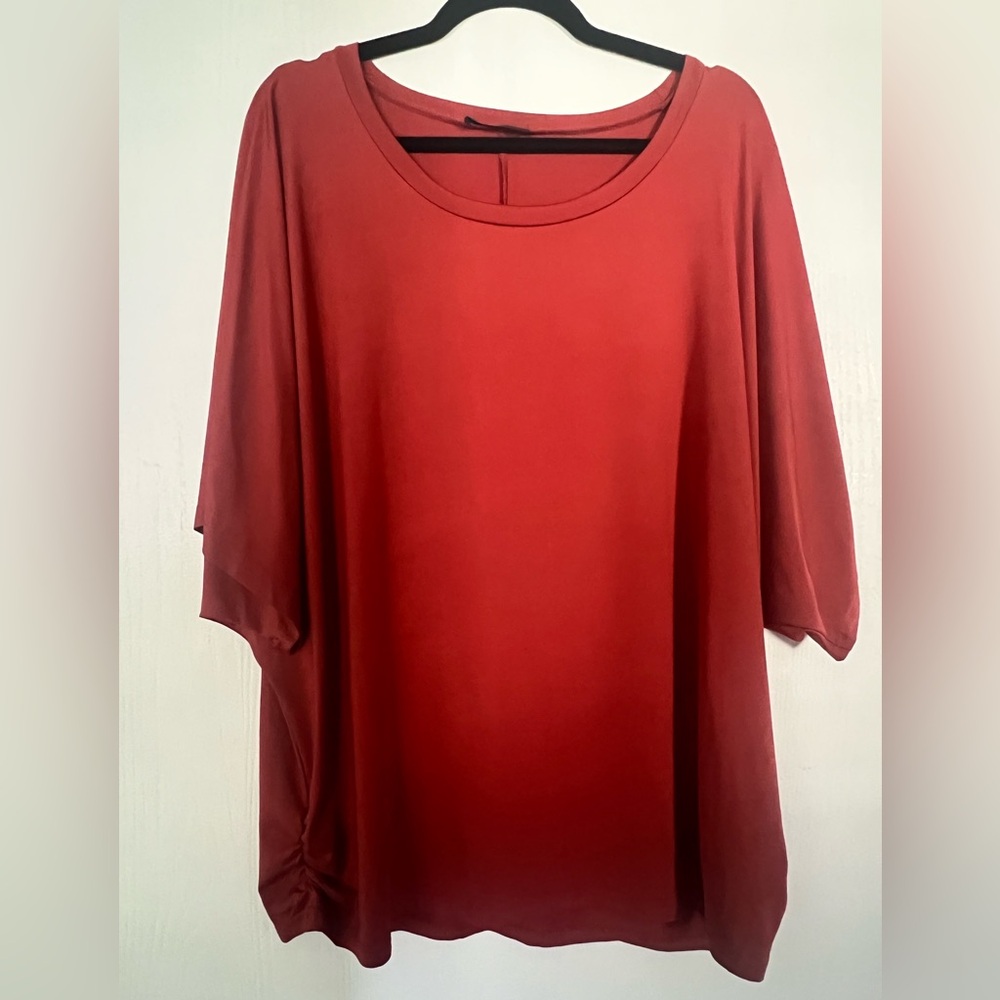 Elegant Rust Coloured Women's Top